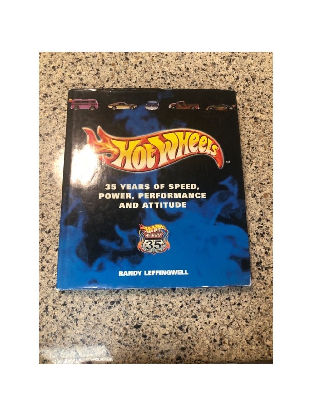 Hot Wheels Autographed 35 Years of Speed, Power, Performance and Attitude Book